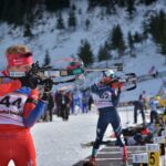 Biathlon dans les Alpes